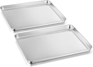 2 Plaques de cuisson en inox Herogo 40