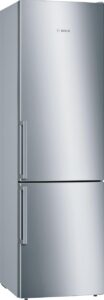 Bosch KGE398IBP : Réfrigérateur combiné inox 201 cm