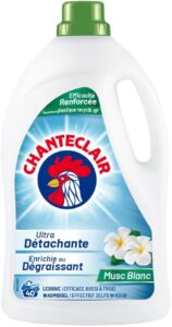 Chanteclair Lessive Liquide Musc Blanc 1800ml - 40 Lavages