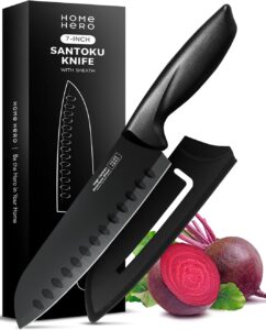 Couteau de Cuisine Santoku en Acier Inoxydable - Home Hero