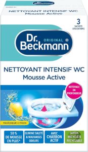 Dr. Beckmann Mousse Active WC - Nettoyage Profond 3x100g