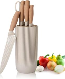 Ensemble de 6 couteaux de cuisine inoxydables Justup