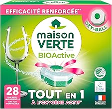 Lave-vaisselle BioActive Tablettes x28 - Maison Verte