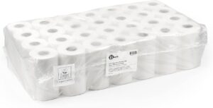 Lot de 56 rouleaux de papier toilette 3 couches doux et éco