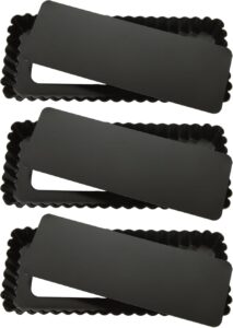 Moule Rectangulaire WOPPLXY pour Muffins - 25 x 10