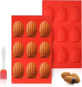 Moule à Madeleines en Silicone Antiadhésif