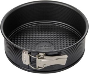 Moule charnière Zenker 20 cm en acier noir pour gâteaux