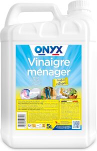 Onyx Vinaigre Ménager Citron - Nettoyant Ecocert 5L