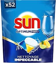 SUN Pastilles Lave-Vaisselle Tout-en-Un 52 capsules Agrumes