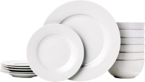 Service de table porcelaine 18 pièces pour 6 personnes – Amazon