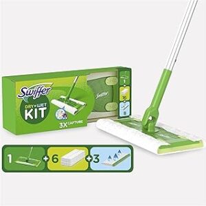 Swiffer Kit Complet : Nettoyez 3x Plus Facilement!