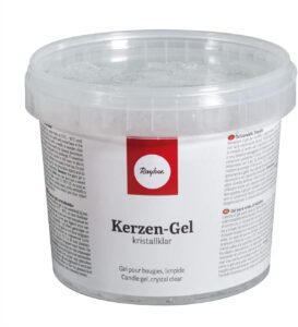 Gel transparent Rayher pour bougies : créez des bougies personnalisées de 750g